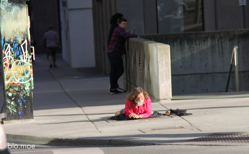 Бездомные в Торонто